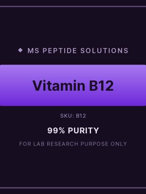 B12 product label Vitamin B12