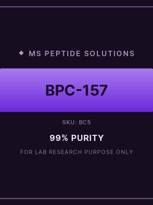 BC5 product label BPC 157 5mg