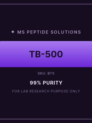BT5 product label TB 500 5mg