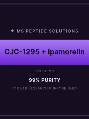 CP10 product label CJC 1295 5mg without dac +IPA 05
