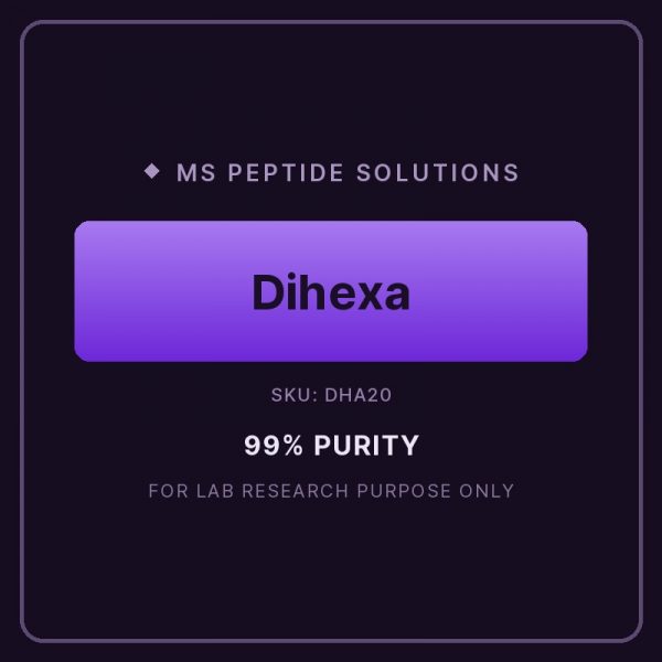 Dihexa 20mg/tablet 25/bottle