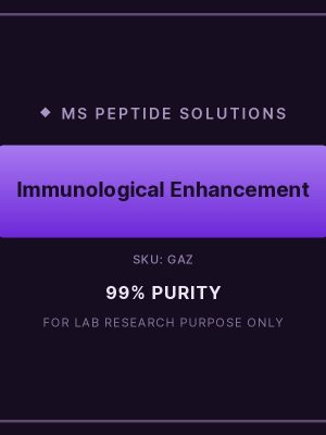 GAZ product label Immunological Enhancement 10ml