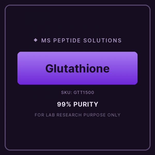 GTT1500 product label Glutathione 1500mg