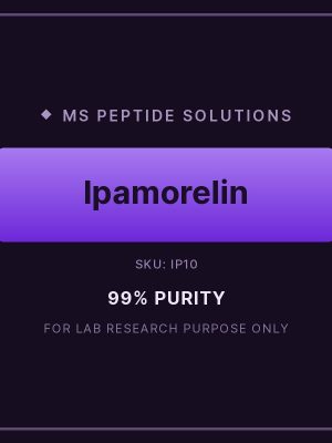 IP10 product label Ipamorelin 10mg