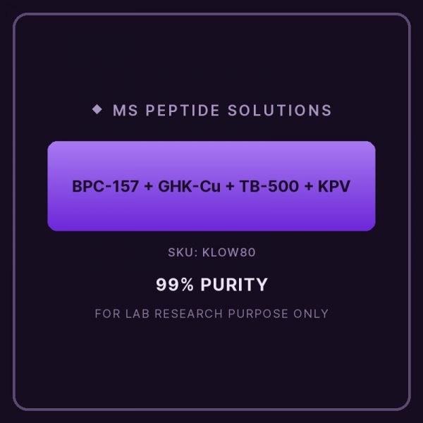 BPC 157 10mg+GHK-CU 50mg+TB500 10mg+KPV 10mg