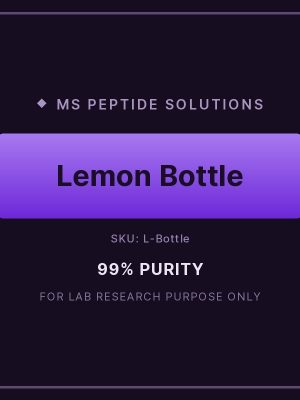 L-Bottle product label Lemon Bottle 10mg
