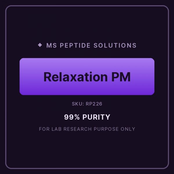 RP226 product label Relaxation PM (sleep) 10ml