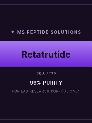 RT30 product label Retatrutide 30mg