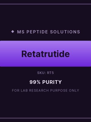 RT5 product label Retatrutide 5mg