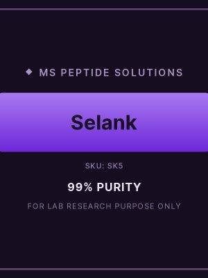 SK5 product label Selank 5mg