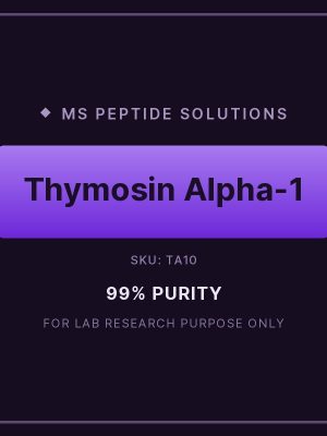TA10 product label Thymosin Alpha-1 10mg