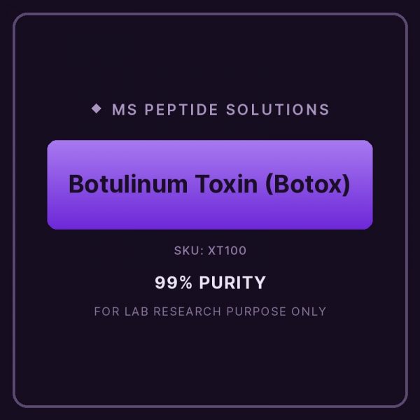 Botulinum Toxin (BOTOX) 100iu