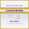 MS Peptide Solutions label for Lemon Bottle, available in 10 mg in 10 Vial Kit or 5 Vial Kit (Half)