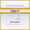 MS Peptide Solutions label for Lipo C, available in 10 ml in 10 Vial Kit or 5 Vial Kit (Half)