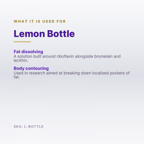 What Lemon Bottle does (SKU L-Bottle): how the compound works, in short
