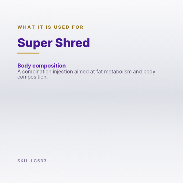 What Super Shred does (SKU LC533): how the compound works, in short